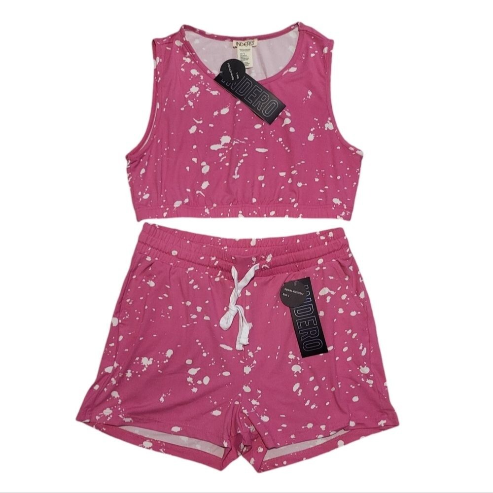 Indero 2PC Short Set - NWT